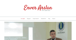Desktop Screenshot of enverarslan.com